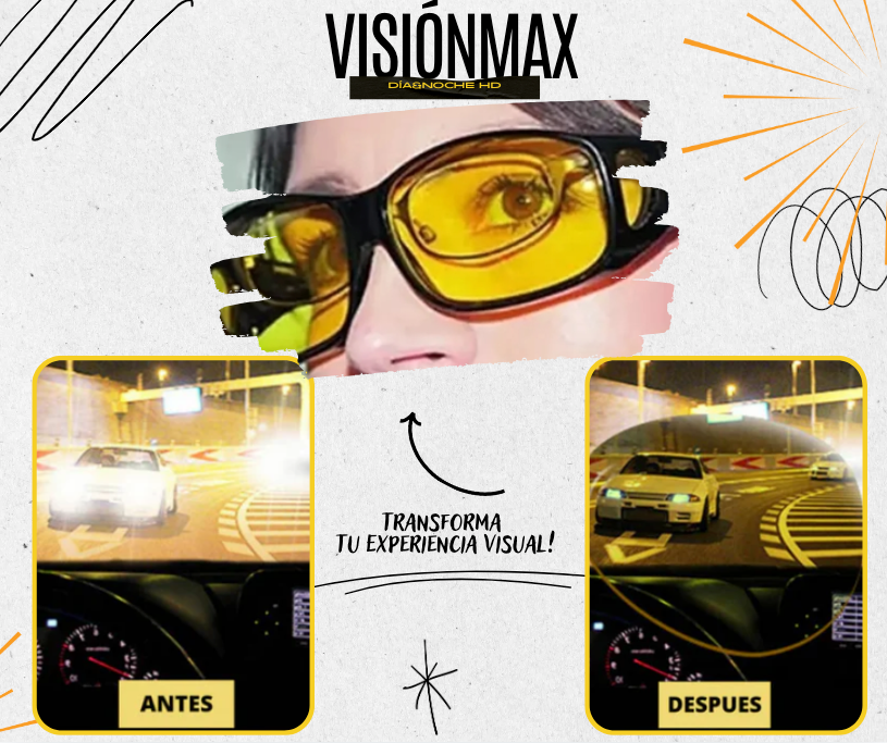 👓 ¡Descubre VisiónMax Día&Noche HD 2 x 1 y Transforma Tu Experiencia Visual! 🚗🏞️