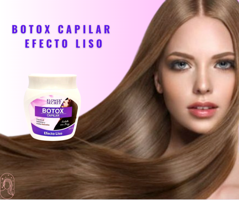 BOTOX CAPILAR EFECTO LISO 500ML- ALISA, REPARA, NUTRE Y CONTROLA EL FRIZZ