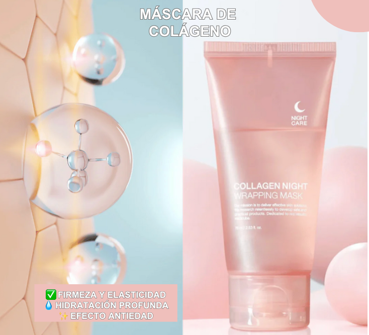 LumiGlow™ – La Mascarilla de Colágeno que Hidrata y Reafirma Tu Piel ✨+ aplicador gratis