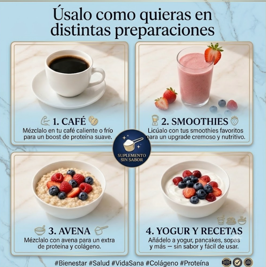 NEOCELL® COLLAGEN BIO-PEPTIDES™: Rejuvenece tu piel y fortalece tus articulaciones desde el interior ✨💧