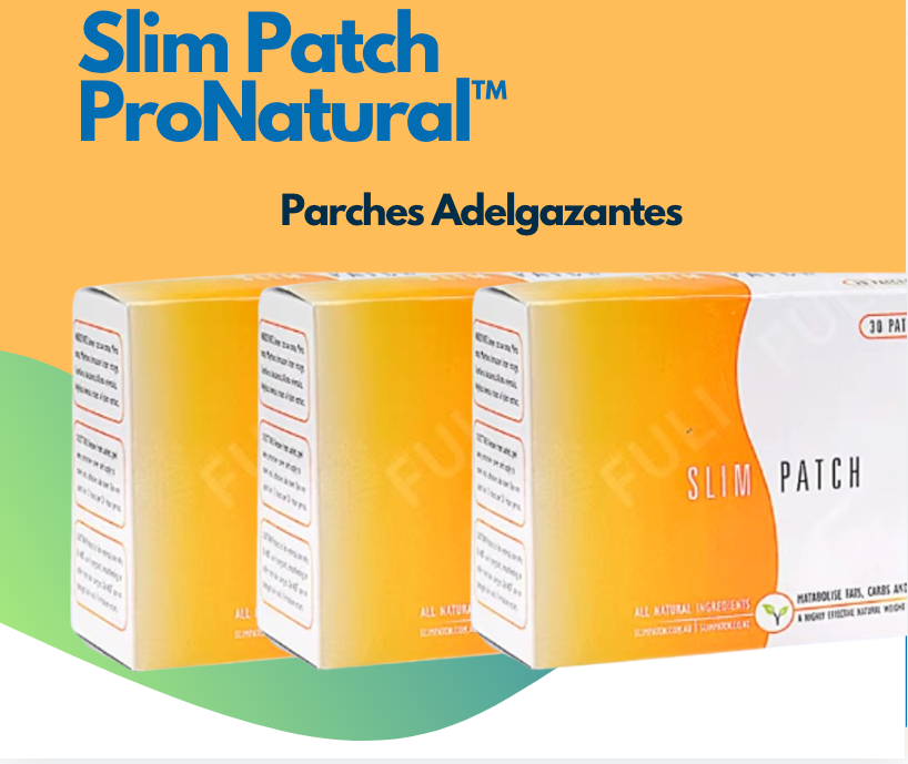 ¡Slim Patch ProNatural™ Descubre la forma más conveniente de adelgazar y mejorar tu figura. ✨