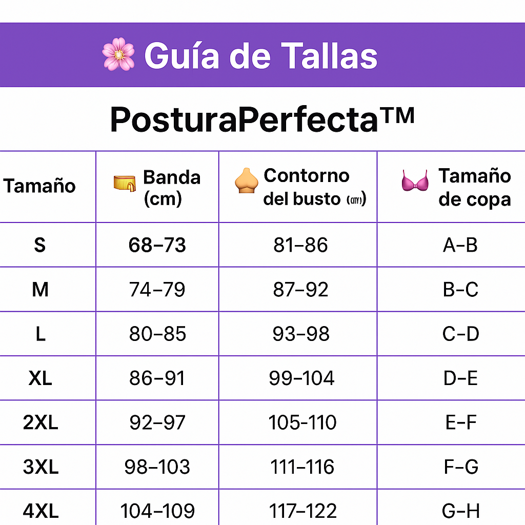 🌸 PosturaPerfecta™ –El Brasier corrector que mejora tu figura y tu día