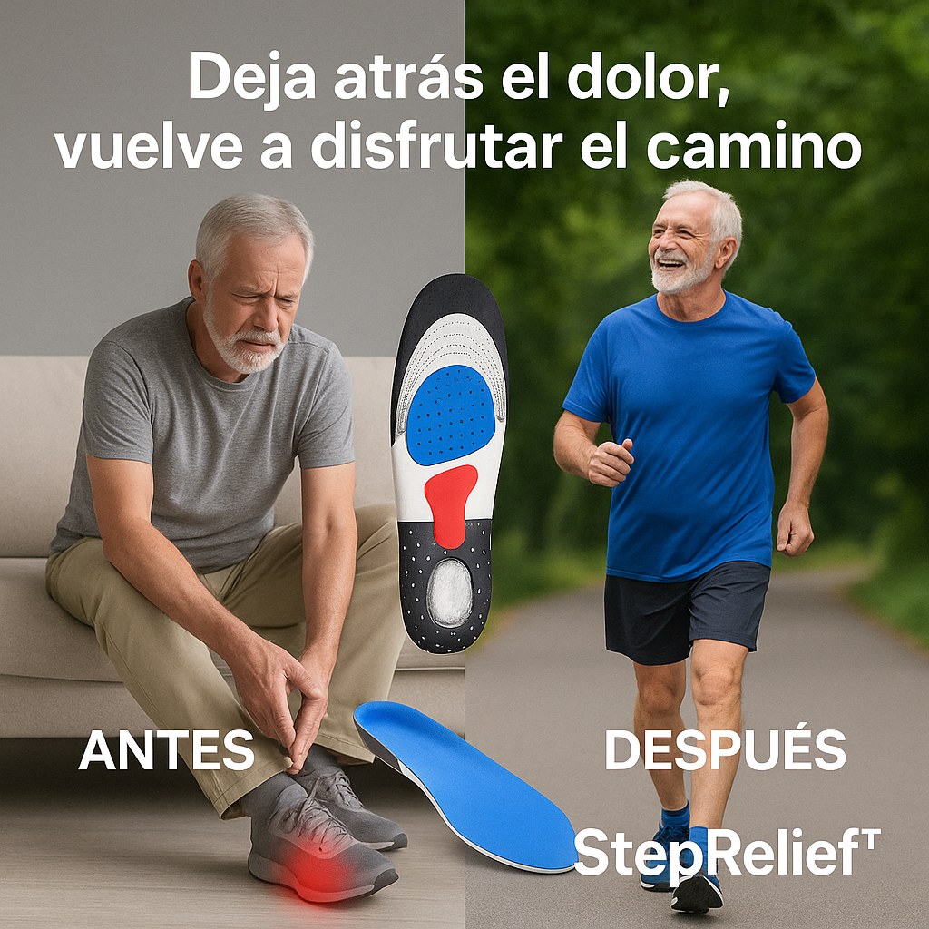 StepRelief™ Comfort – Camina Sin Dolor, Vive Sin Límite