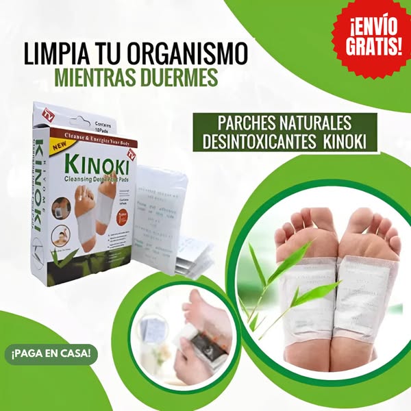 Parches Kinoki - Repara, Relaja y Renueva, Mientras Descansas (10)
