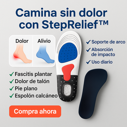 StepRelief™ Comfort – Camina Sin Dolor, Vive Sin Límite
