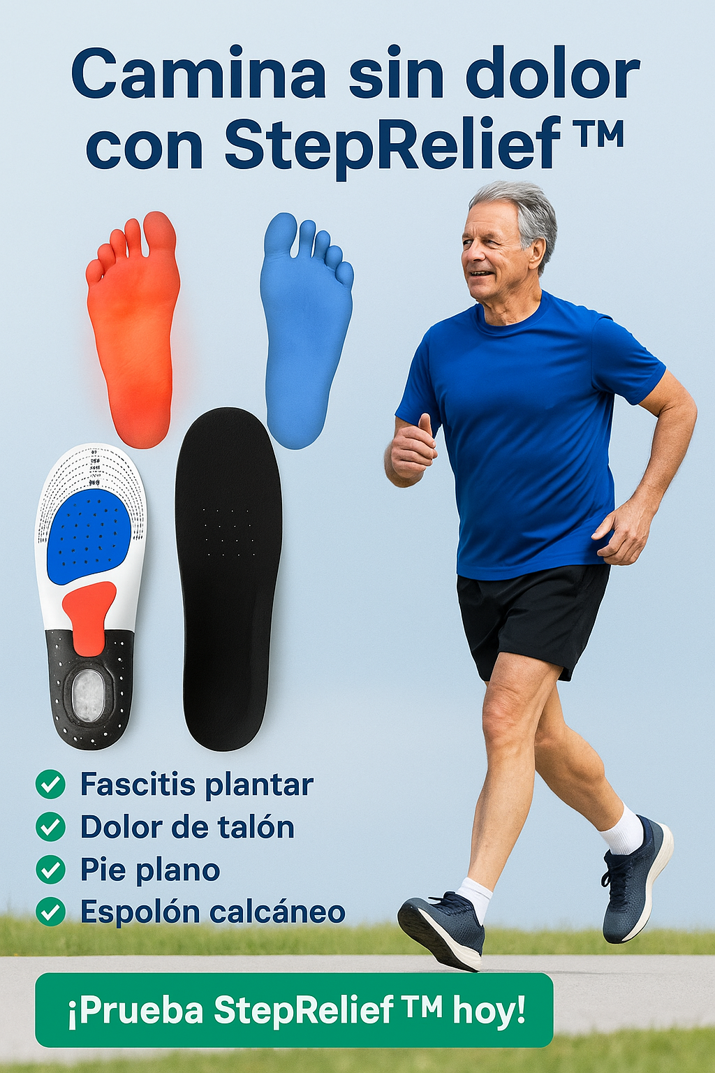 StepRelief™ Comfort – Camina Sin Dolor, Vive Sin Límite