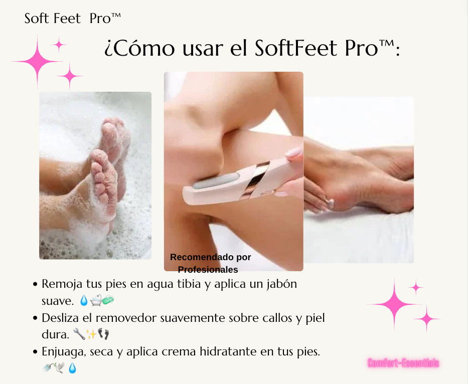 SoftFeet Pro™: ¡Pies Relucientes al Instante! ✨
