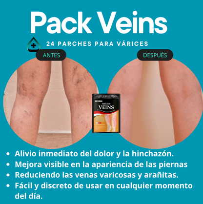 Parches para Varices VEINS🦵 - Alivia el dolor y revitaliza tus piernas✨