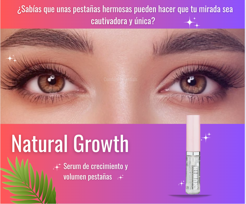 Natural Growth-  Pestañas Más Largas y Fuertes 🌟 🎁 (2 X 1)