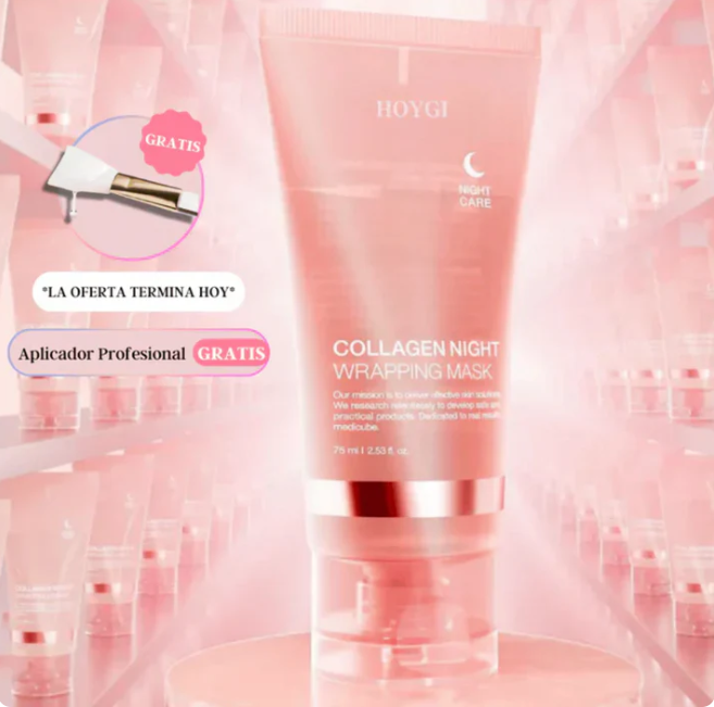 LumiGlow™ – La Mascarilla de Colágeno que Hidrata y Reafirma Tu Piel ✨+ aplicador gratis