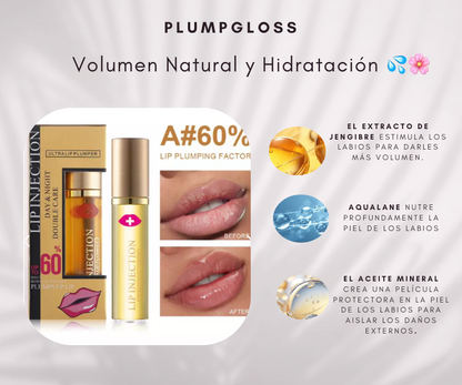 PlumpGloss™ - Aumenta el Volumen de Tus Labios al Instante! 💋✨