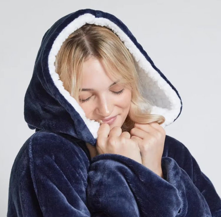 Maxi Polerón Sherpa con Chiporro ❄️✨ Suavidad y abrigo instantáneo para todos!