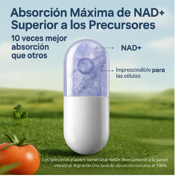 🔥 NAD+ Resveratrol- ⚡ Recupera tu energía, 🔥 restaura tu vida y 🌟 revive tu mejor versión.