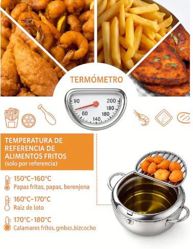 OLLA FREIDORA 🍽️ LightFry™ – Frituras Livianas, Sin Culpa y Llenas de Sabor
