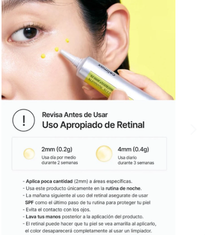 ✨ Retinal Shot – Renovación Visible para tu Piel