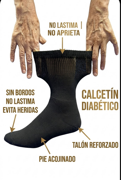 🧦 SoftStep Comfort - Camina con la seguridad que tu salud merece 👣 12 pares