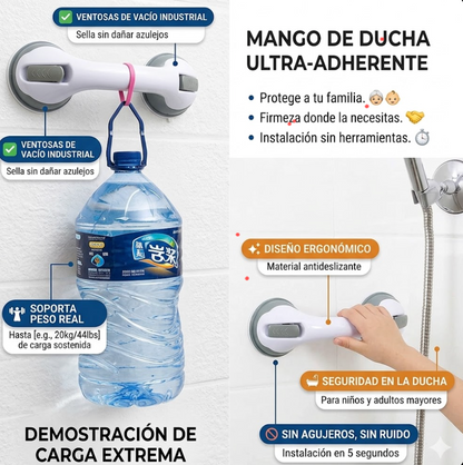 Manilla de Ducha Pro – Más estabilidad, menos riesgo