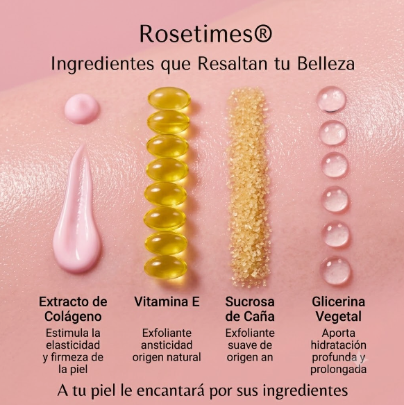 ✨ ROSETIMES HYDRABALM: Piel Firme, Hidratada y Luminosa al Instante