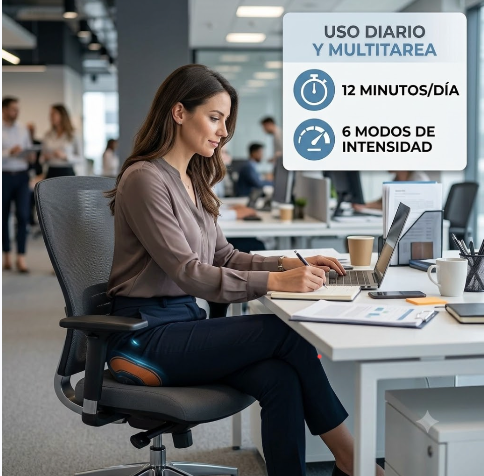 ¡Define tus Abdominales y Glúteos sin Esfuerzo con el Electroestimulador Smart Fitness 💪!