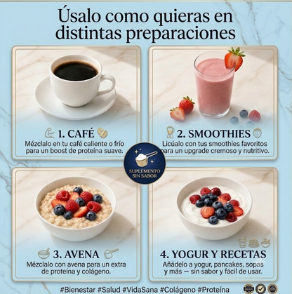 NEOCELL® COLLAGEN BIO-PEPTIDES™: Rejuvenece tu piel y fortalece tus articulaciones desde el interior ✨💧