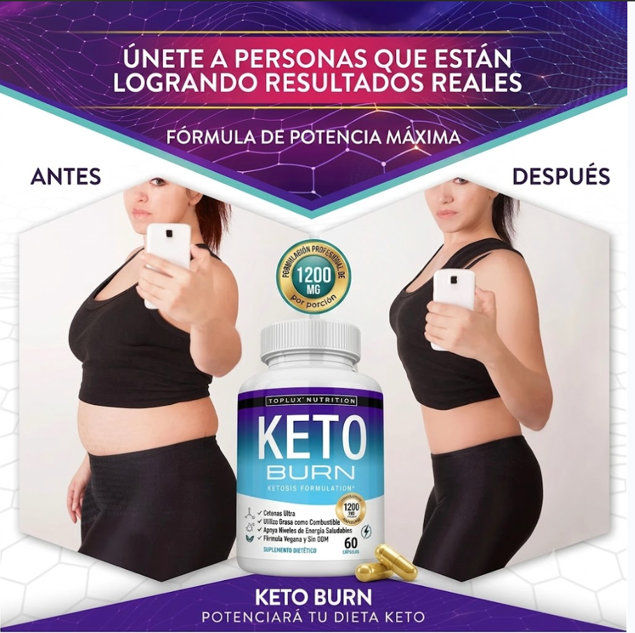 Keto Burn🔥: Apaga tus Antojos y Quema Grasa Sin Pasar Hambre 🚫🔥 (60 cápsulas)