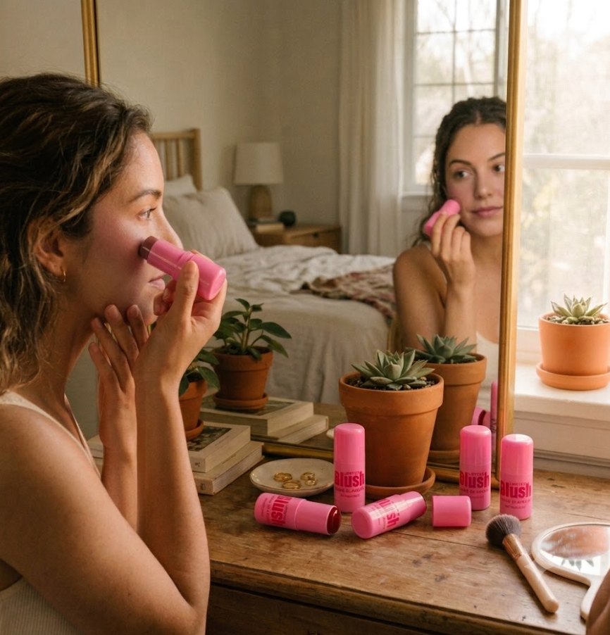 Blush Lipstick Duo: tu color perfecto en segundos 2 x1 ✨
