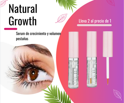 Natural Growth-  Pestañas Más Largas y Fuertes 🌟 🎁 (2 X 1)