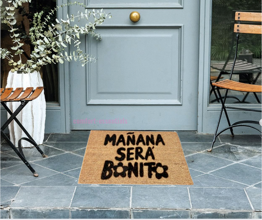 🌸Limpiapiés o Choapino  "Mañana será Bonito"🌸 40 x 60 CM