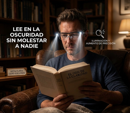 Vision Mighty Sight👓 GAFAS LED CON AUMENTO DE 160%⚡✨