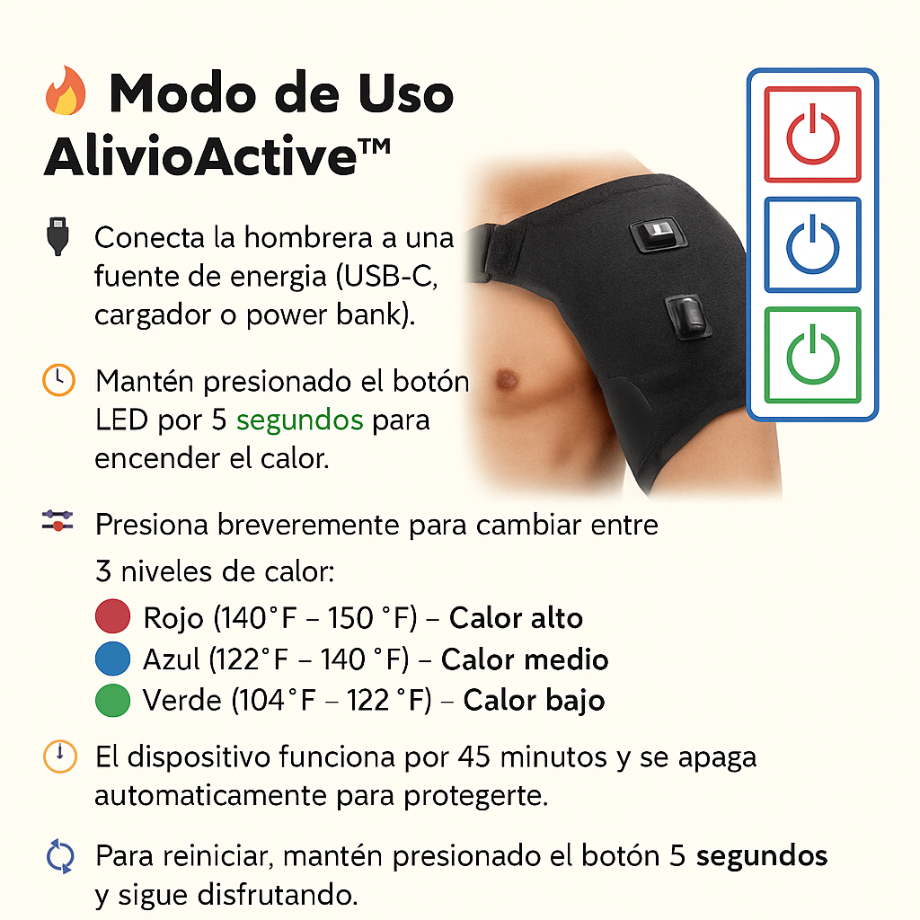 💪 AlivioActive™ – Recupera tu Hombro, Recupera tu Ritmo